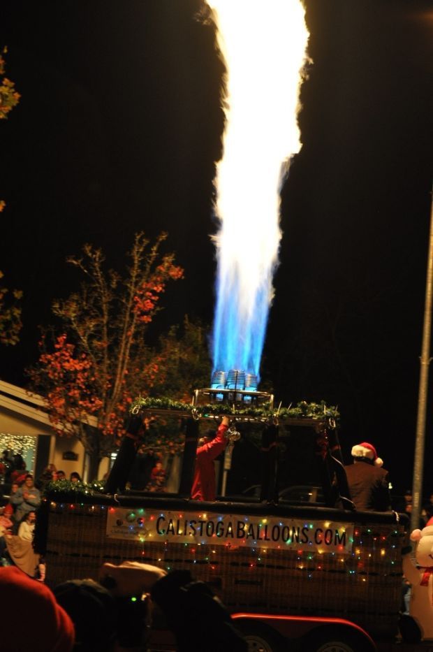 Calistoga Lighted Tractor Parade 2014